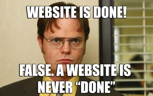 UX design never ends!